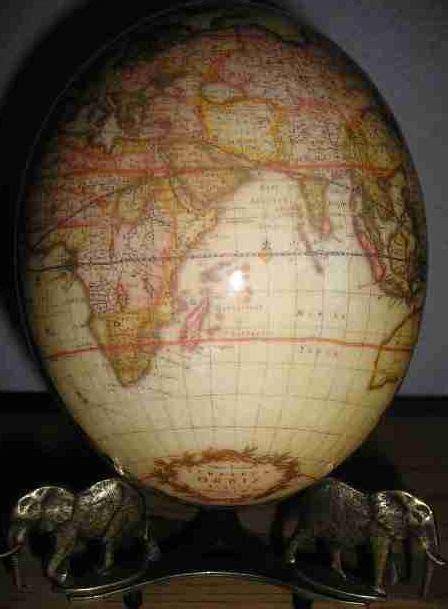 Ostrich And Leather Trading Ostrich Eggshells Decoupage Eggs World