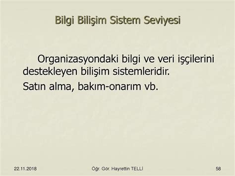 YÖNETİM BİLİŞİM SİSTEMLERİ ppt indir