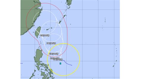 第3號颱風「凱米」生成！最新路徑曝光 氣象署：最快23日發布海警 天氣 太報 Taisounds