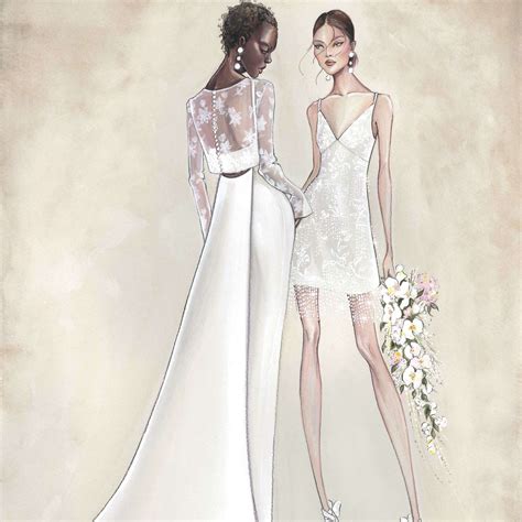 Spring Wedding Dress Trends Atelier Yuwa Ciao Jp