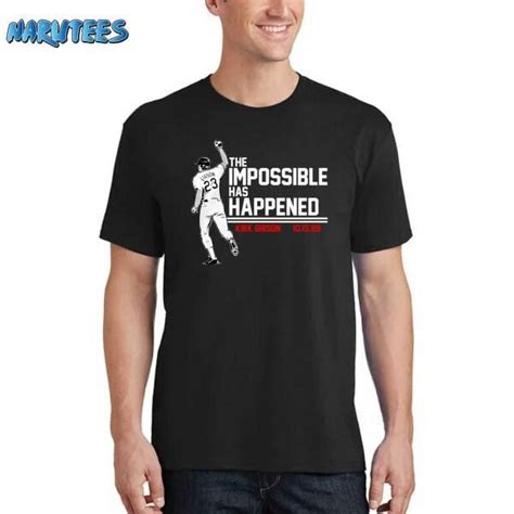 Kirk Gibson 10 15 88 The Impossible Has Happened Shirt Walmart