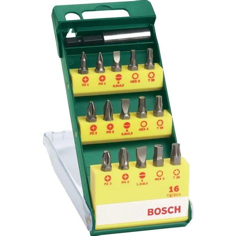 Набор бит «Bosch» 2.607.019.453, 16 предметов купить в Минске: недорого ...