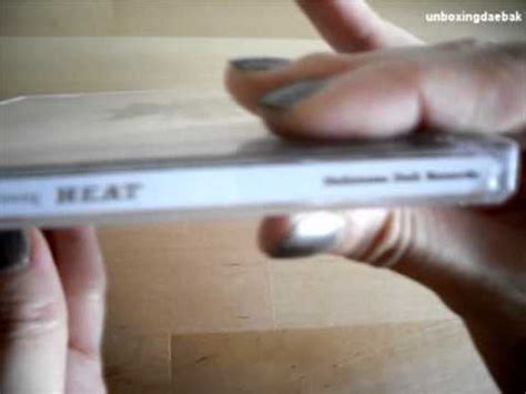 Unboxing Kim Hyun Joong Heat Japanese Single YouTube