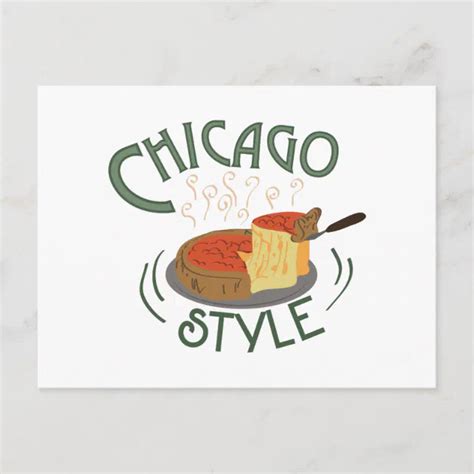 Chicago Sign Postcard Zazzle