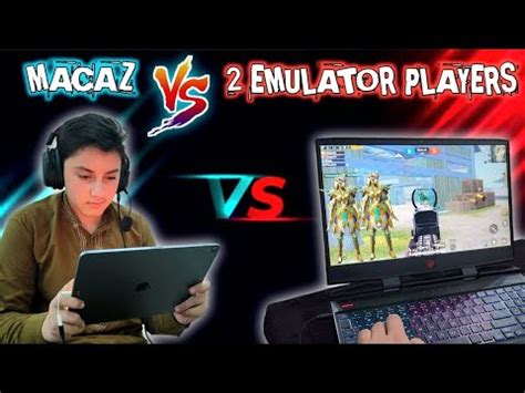 2 RANDOM EMULATOR PLAYERS VS MACAZ 1 VS 2 M24 CHALLENGE IPAD PRO 6