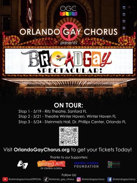 Orlando Gay Chorus Broadgay Spectacular Digital Program By Sean Mundy Issuu