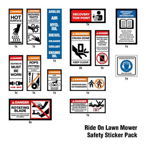 Fire Warden Stickers Pack Of 10 Industroquip
