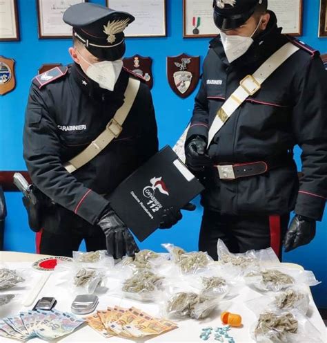 Arrestato Un Enne Dai Carabinieri Di Roccalumera Per Detenzione Di