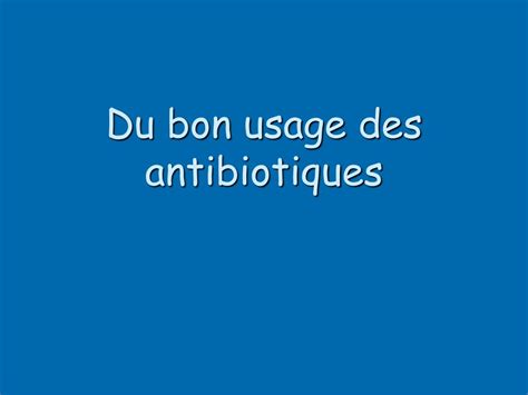 Ppt Antibioth Rapie Probabiliste Powerpoint Presentation Free