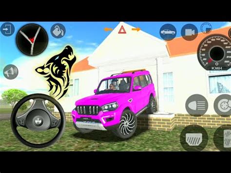 Scorpio Musewala Real Indian Lightning Blue That Village Stunt Driving