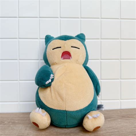 Jual Boneka Pokemon Sleeping Snorlax 18cm Pocket Monsters Kota Depok