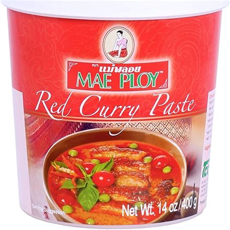 Pate De Curry Rouge G Maeploy Red Curry Paste Rup