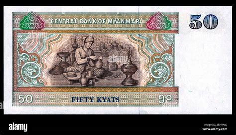 Photo Banknote Myanmar Kyats Banknote Stock Photo Alamy