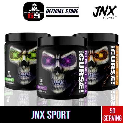 JNX Sport The Curse Pre Workout Energy Drink Powder Pre Workout Cobra