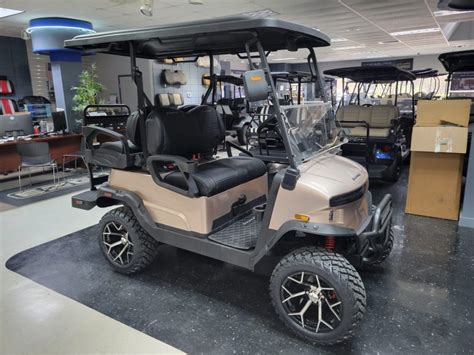 Denago Nomad Xl Passenger Lifted Champagne Golf Cars Of Dallas