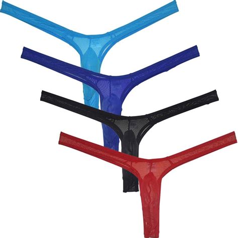 JAXFSTK Men S Mini Bikini Tangas With See Through Australia Ubuy