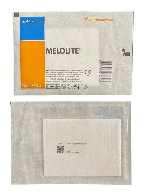 Melolite Dressing 10cmx75cm 4812 Each Medisa