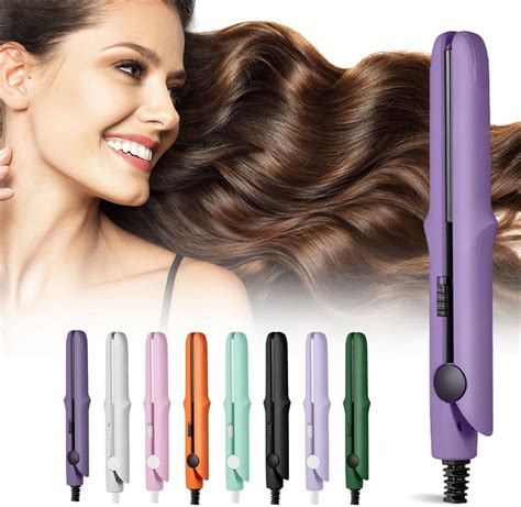 Amazon In Mini Curling Wand Flat Iron Hair Straightener