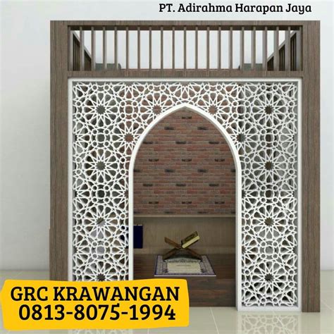 Jual ORNAMEN GRC MASJID/MIHRAB MASJID Indonesia|Shopee Indonesia