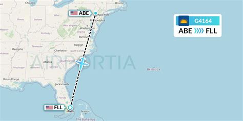 G4164 Flight Status Allegiant Air Allentown To Fort Lauderdale AAY164