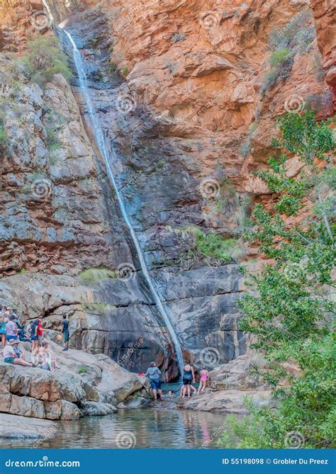 The Waterfall In Meiringspoort Editorial Stock Photo Image Of