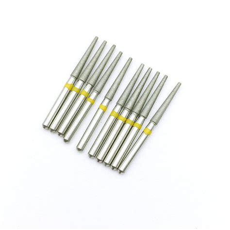 10pcs Dental Diamond Burs Drill Dentistry Burs For Grandado