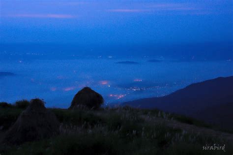 早朝の阿蘇は、（プチ）雲海でした チャレンジ！ 日々の散歩道