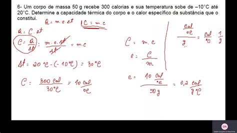 Termoqu Mica Resolu O De Exerc Cios Youtube