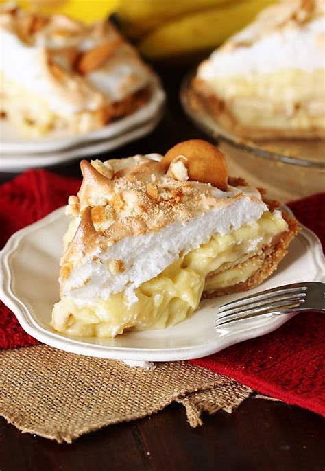 Banana Pudding Pie The Kitchen Is My Playground