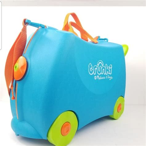 TRUNKI Ride-on carrying suitcase Limited Edition... - Depop