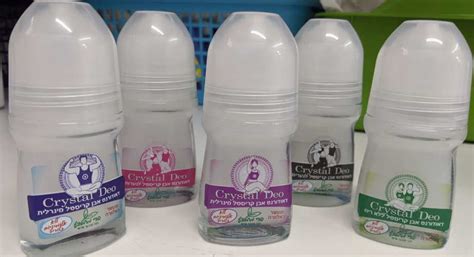 דאודורנט עם אבן קריסטל מינרלית פרי מהטבע CRYSTAL Deo 55ml