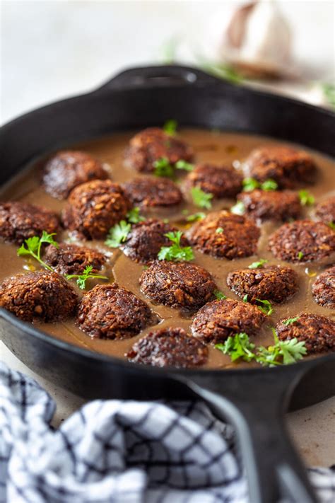 The Best Vegan Lentil Meatballs Vibrant Plate