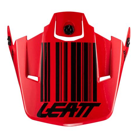 Leatt 2020 Helmet Peak Gpx 35 V201 Red Black M 2xl — Bike Torque