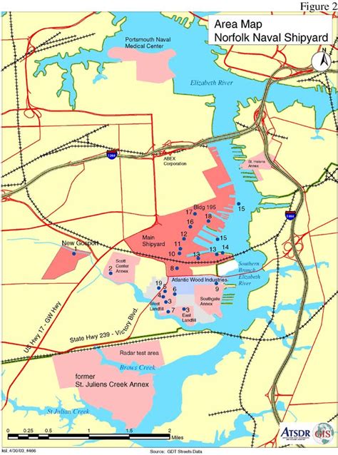 Norfolk Naval Shipyard Map