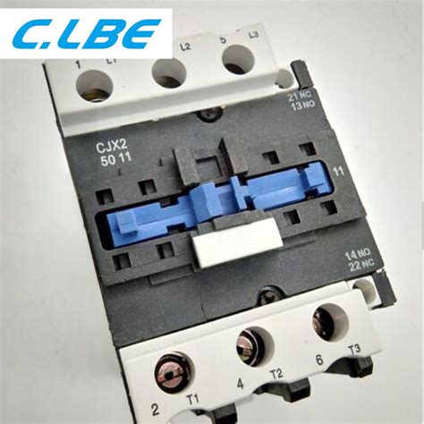 Cjx2 5011 LC1 D50AC 1p Contactors Magnetic AC Contactor 220V Contact