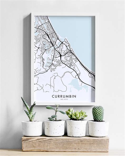 Gold Coast – Currumbin Map Print - Chelsea Chelsea