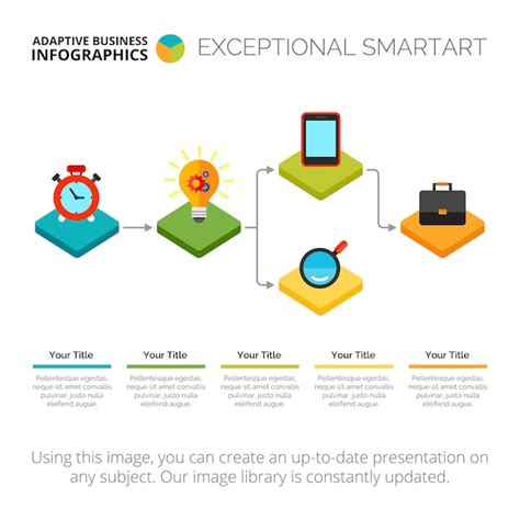 Plantilla De Diapositiva De Diagrama De Flujo De Infografía Descargar