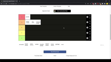 Voxlblade Tier 3 Swords Tier List YouTube