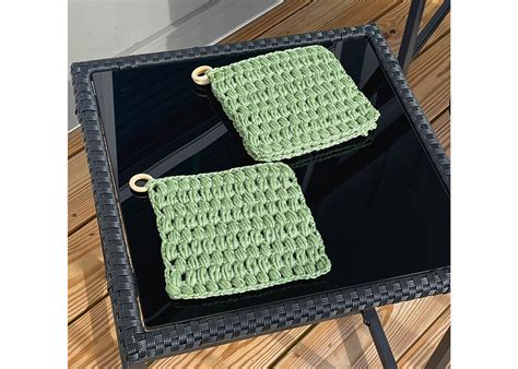 Easy Crochet Pattern Crochet Hot Pad Handmade Hot Pad Pattern Crochet Crochet Pattern