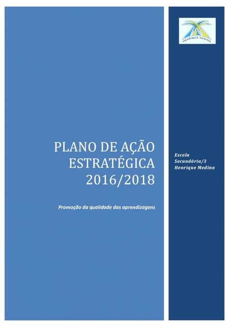 Pdf Plano De A O Estrat Gica Dokumen Tips