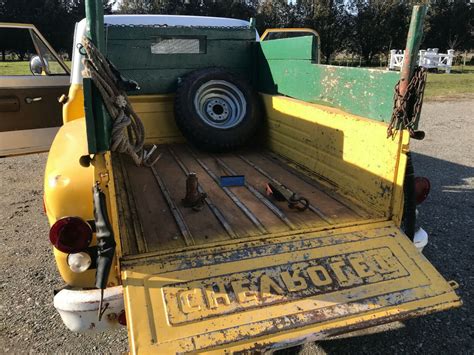 Chevy Stepside Rear Barn Finds