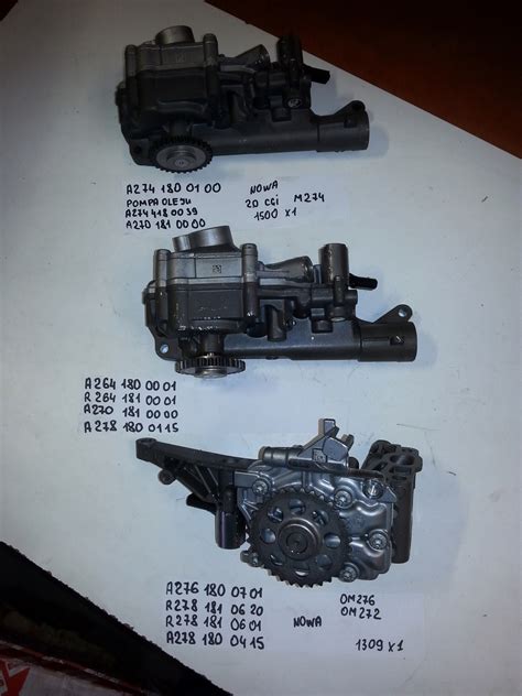 POMPA OLEJU MERCEDES W205 2 0 CGI M274 A2741800100 A2741800100 Za 1400