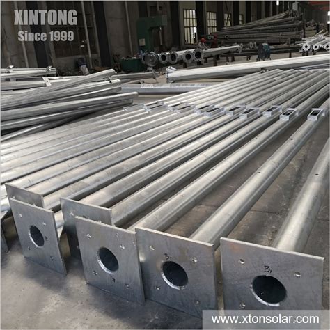 M IP CE Hot DIP HDG Galvanized Conical Octagonal Q B Q B S Jr Gr Steel Metal