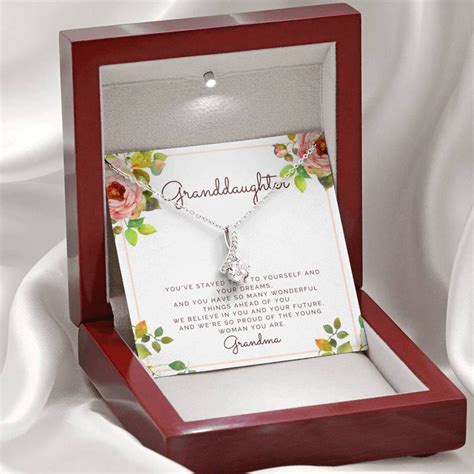 Granddaughter graduation gift, College graduation, High School graduat – ShineOn