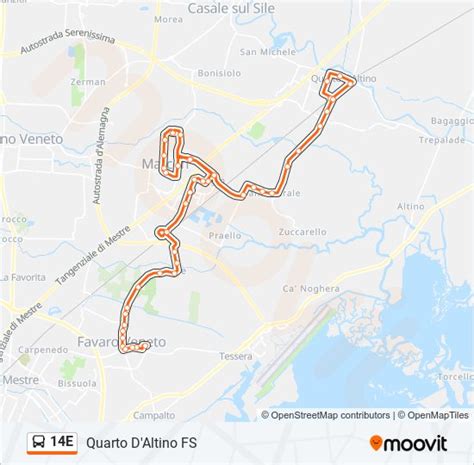 Linea Orari Fermate E Mappe Quarto D Altino Fs Aggiornato