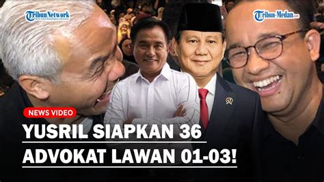 FULL Panas Jelang Hadapi Gugatan Pemilu Yusril Siapkan 36 Advokat