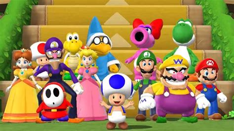 Mario Party 9 Step It Up Daisy Vs Peach Vs Mario Vs Luigi Master Cpu