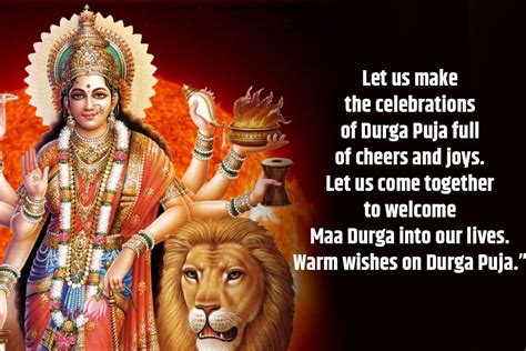 Happy Durga Puja Quotes Wishes Greetings Images Sms Whatsapp