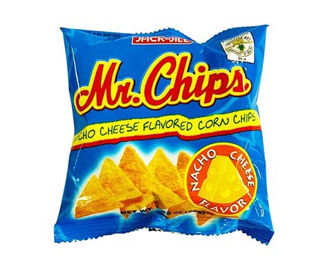 Jack N Jill Mr Chips Nacho Cheese Flavored Corn Chips 26g