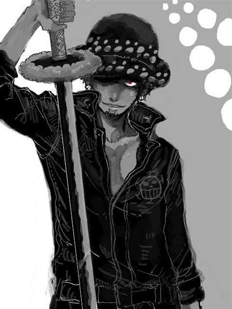 Fanart Pieces Men Portgas D Ace Trafalgar Law One Piece Pictures